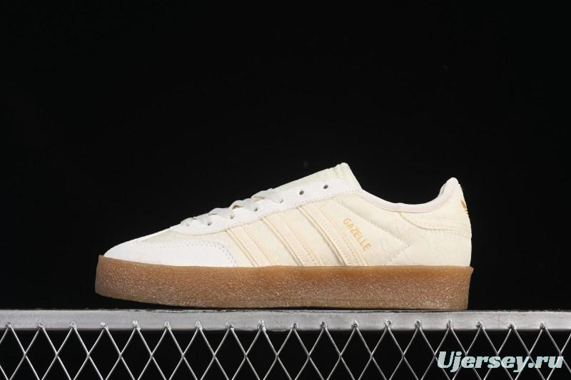 Adidas Originals Gazelle S By JR5410 Chunky Sole Casual Slip-Resistant Wear-Resistant Low-Top Skate Shoes