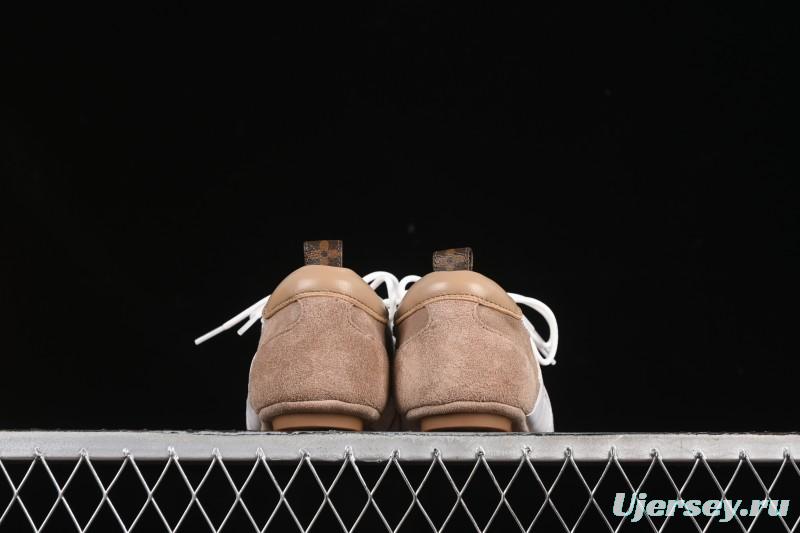 Louis Vuitton Sneakerina Round Toe Lace-Up Ballet Style Flat Training Shoes - N.F6