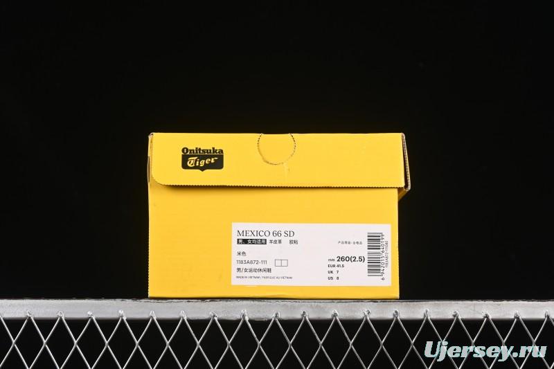 Onitsuka Tiger Mexico 66 SD Low-Top Casual Running Shoes - 1183A872-111