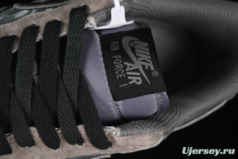 Nike Air Force 1'07 Low Grey Faced Prince Casual Sneakers - YD2452-808