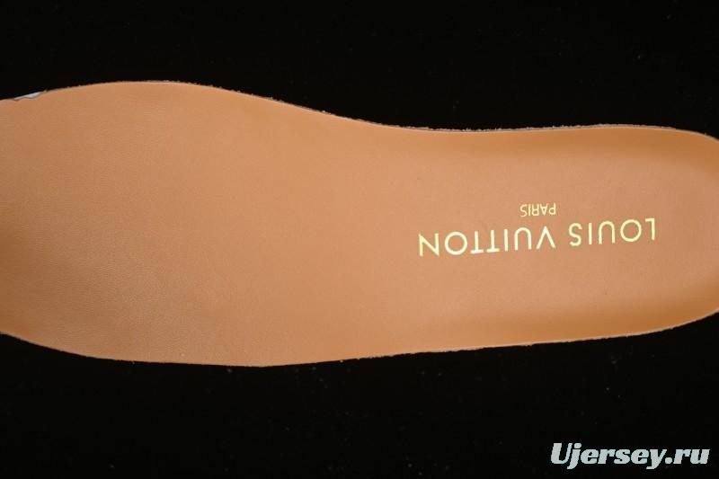 Louis Vuitton Sneakerina Round Toe Lace-Up Ballet Style Flat Training Shoes - N.F6