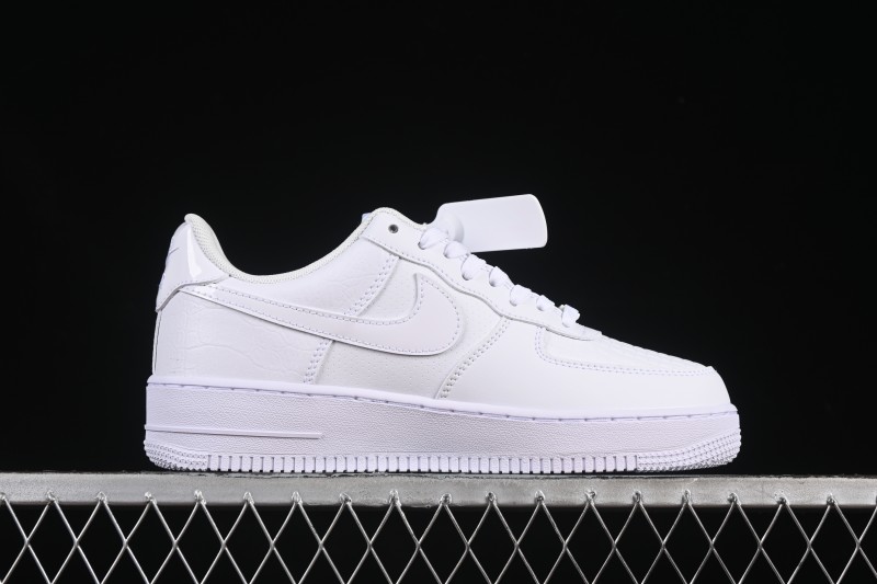 Nike Air Force 1 '07 Low Casual Sneakers with Full-Length Air Cushion - HF2893-100