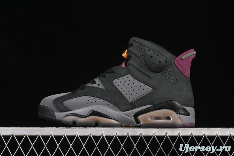 Nike Air Jordan 6 Retro Bordeaux Premium Suede Sneakers - CT8529-063