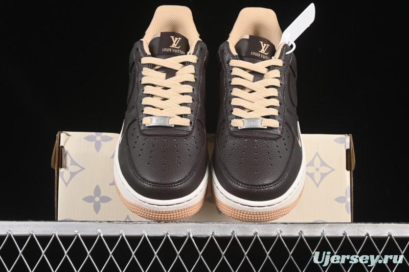 Nike Air Force 1 '07 Low LV Collaboration Coffee Brown Casual Sneakers - LW9279-007