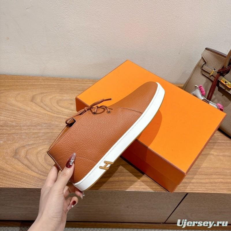 2025 Unisex H Brown Leather Classic Boots AS00380