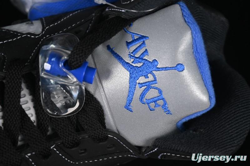 Nike Awake NY x Air Jordan 5 Black Metallic Basketball Shoes - DV4982-004