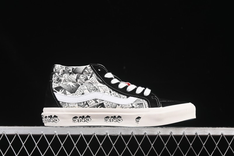 Vans Sk8-Mid Classic Skate Shoes - VN0A347UVGD