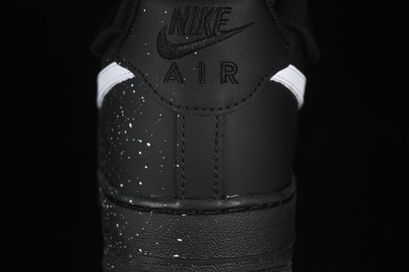 Nike Air Force 1'07 Low White Starry Splatter Casual Sneakers - ZH0316-090