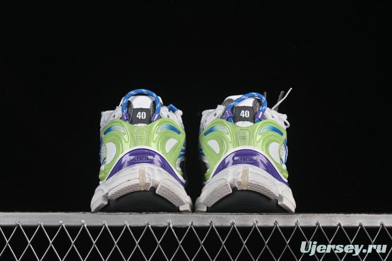 Balenciaga Runner Kith Four Color Retro Casual Shoes - W3RMU9043