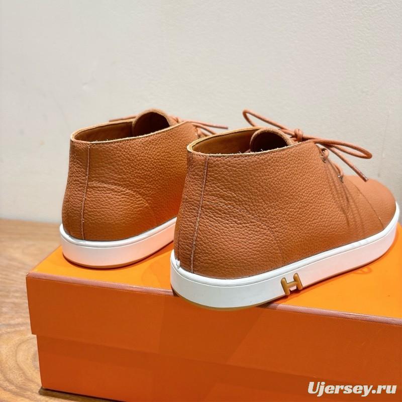 2025 Unisex H Brown Leather Classic Boots AS00380