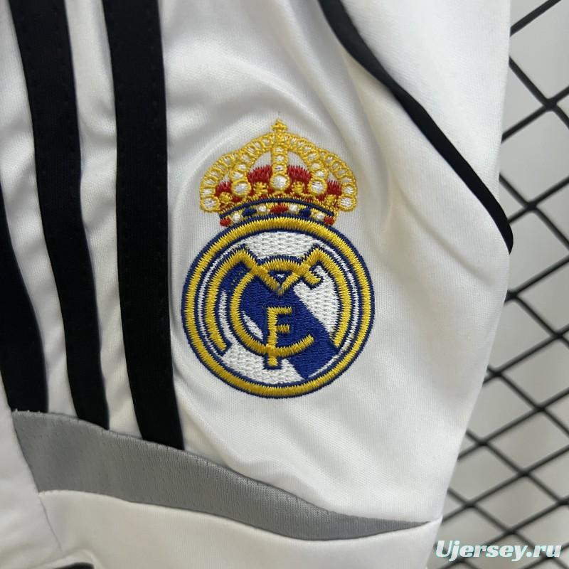 Retro 06/07 Kids Real Madrid Home Size 16-28 Jersey