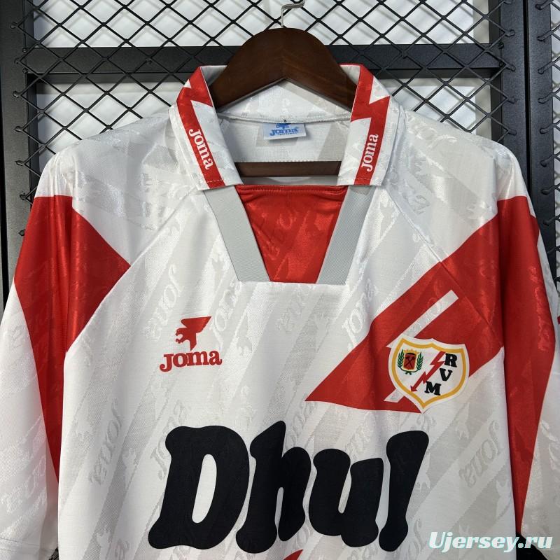 94/95 Retro Rayo Vallecano Home Jersey
