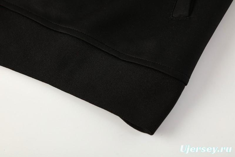 25/26 Manchester United Red/Black Full Zipper Jacket +Long Pants