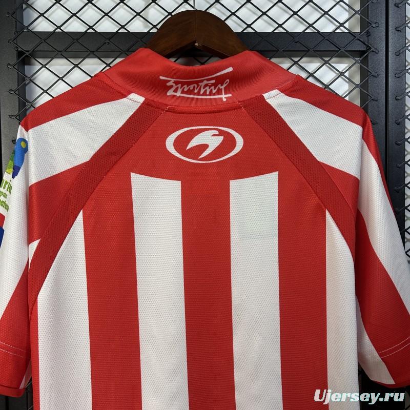 08/09 Retro Sporting Gijon Home Jersey