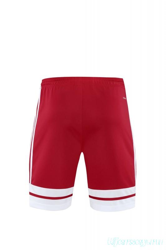 2025 Adidas Red Short Sleeve Jersey+Shorts