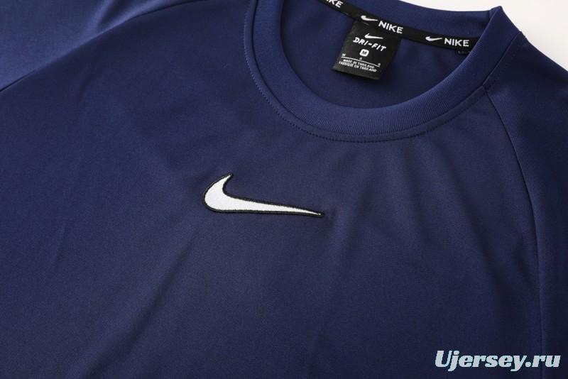25/26 Nike Navy Short Sleeve Jersey+Shorts