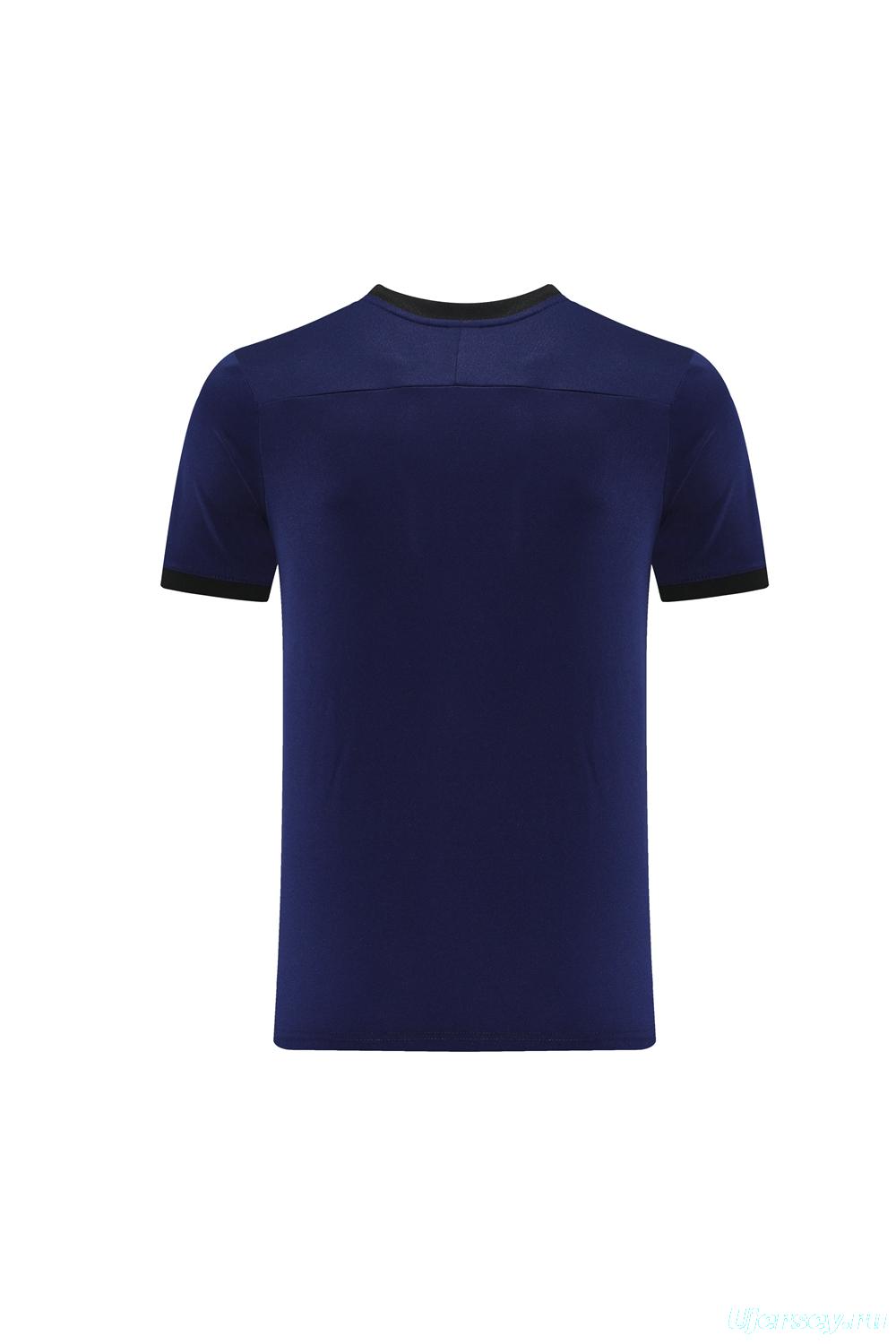 2025 NIKE Navy Short Sleeve Jersey + Shorts