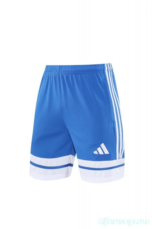 2025 Adidas Blue Short Sleeve Jersey+Shorts