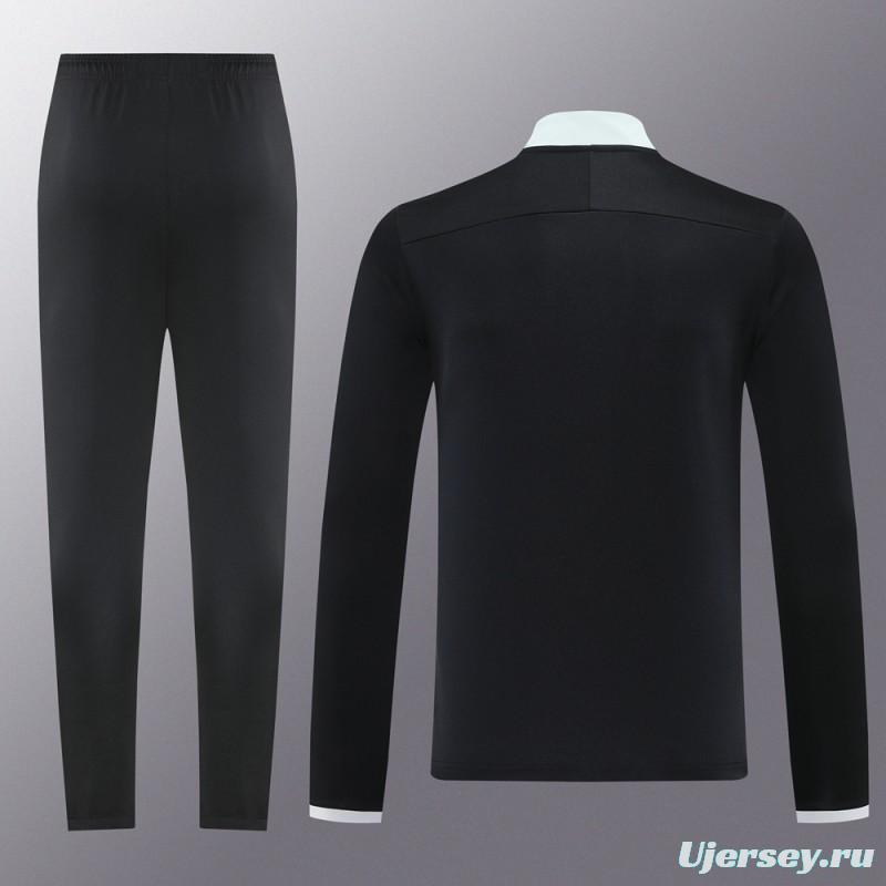 2025 Nike Black Full Hoodie Zipper Jacket +Long Pants