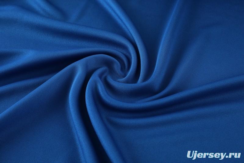 2025 Nike Blue Full Hoodie Zipper Jacket +Long Pants