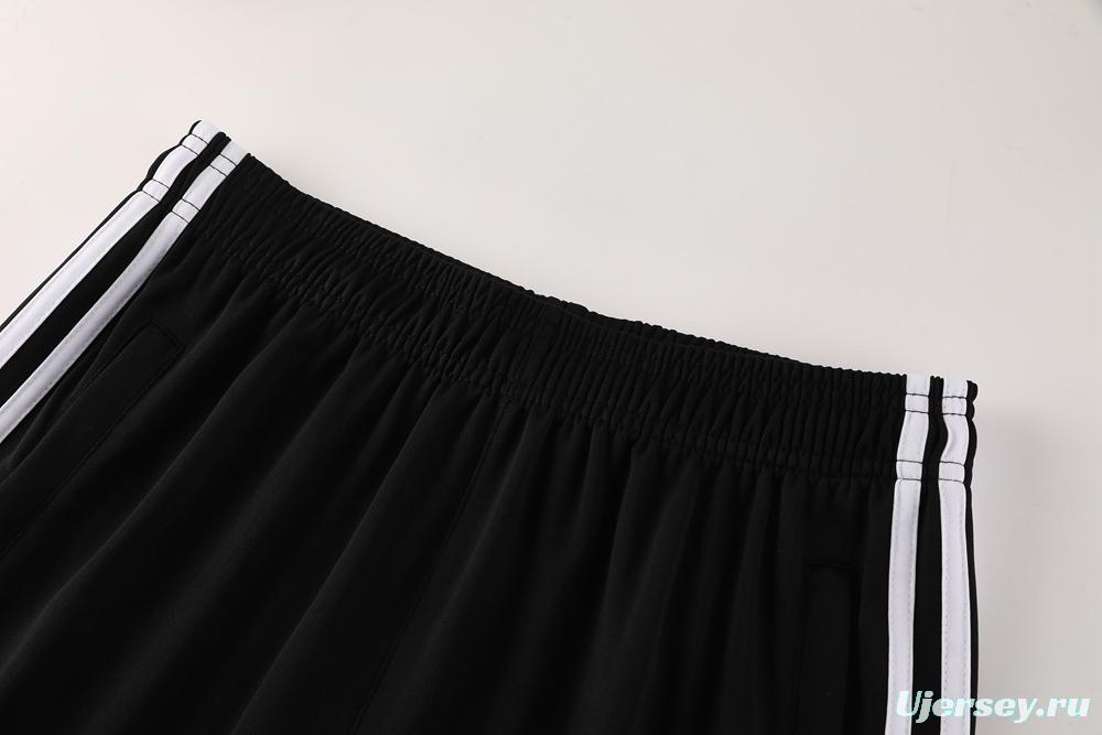 2025 Adidas Originals Long Sleeve T-Shirt Collection - Navy/White/Black with 3-Stripes