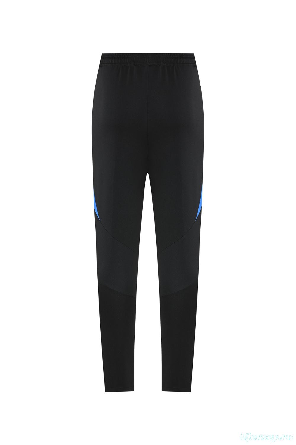 2025 Adidas Light Grey & Black with Leopard Print Pattern Half Zipper Jacket +Long Pants