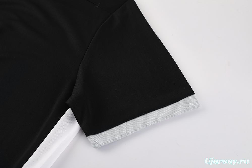 2025 NIKE Black Short Sleeve Jersey + Shorts