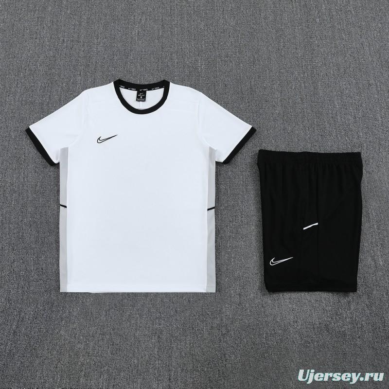 2025 NIKE White Short Sleeve Jersey + Shorts