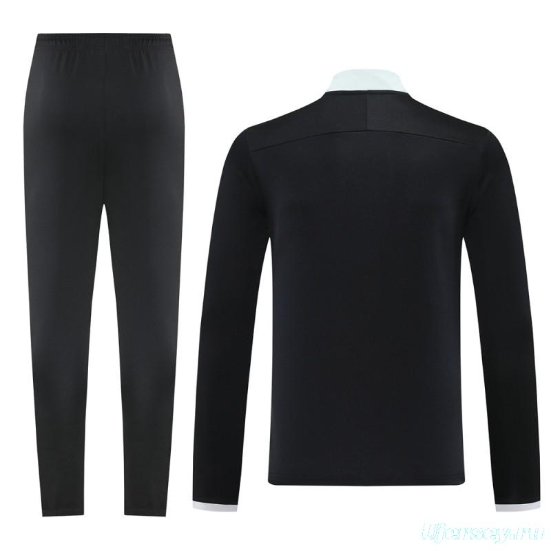 2025 Nike Black Full Hoodie Zipper Jacket +Long Pants