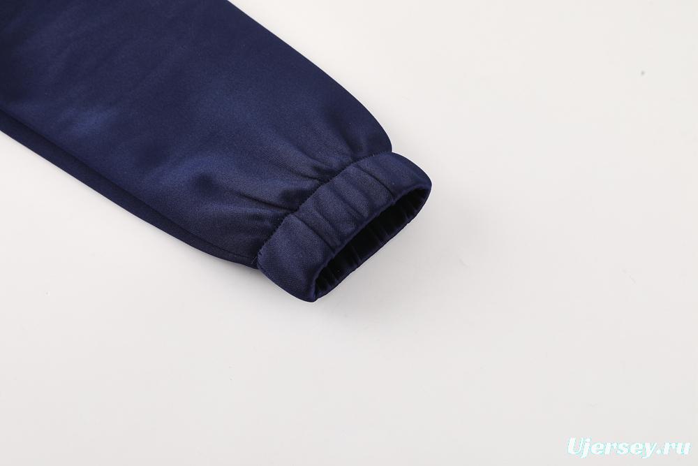 25/26 Manchester City Blue/Navy Full Zipper Jacket +Long Pants