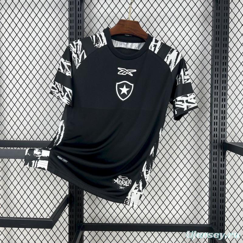 2025/26 Botafogo Black Pre-match Training Jersey Jersey