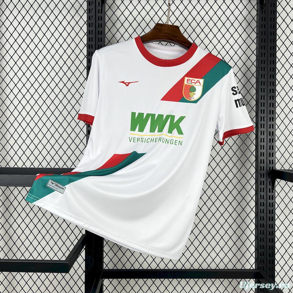 2025/26 FC Augsburg Home Jersey