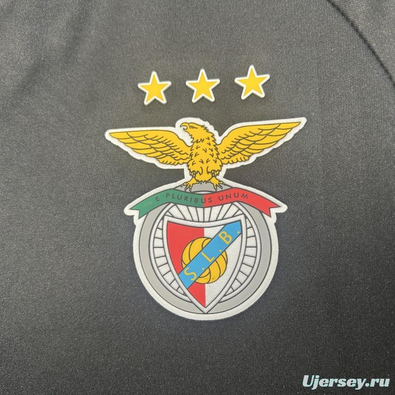 2025/26 Benfica Black Pre-match Training Jersey