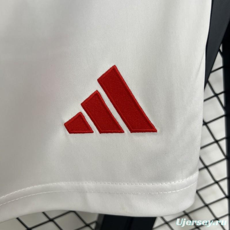 25/26 Manchester United Home Shorts