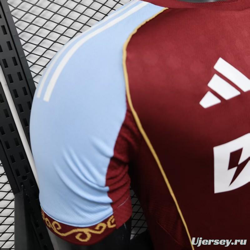 Player Version 25/26 Aston Villa Home Jersey