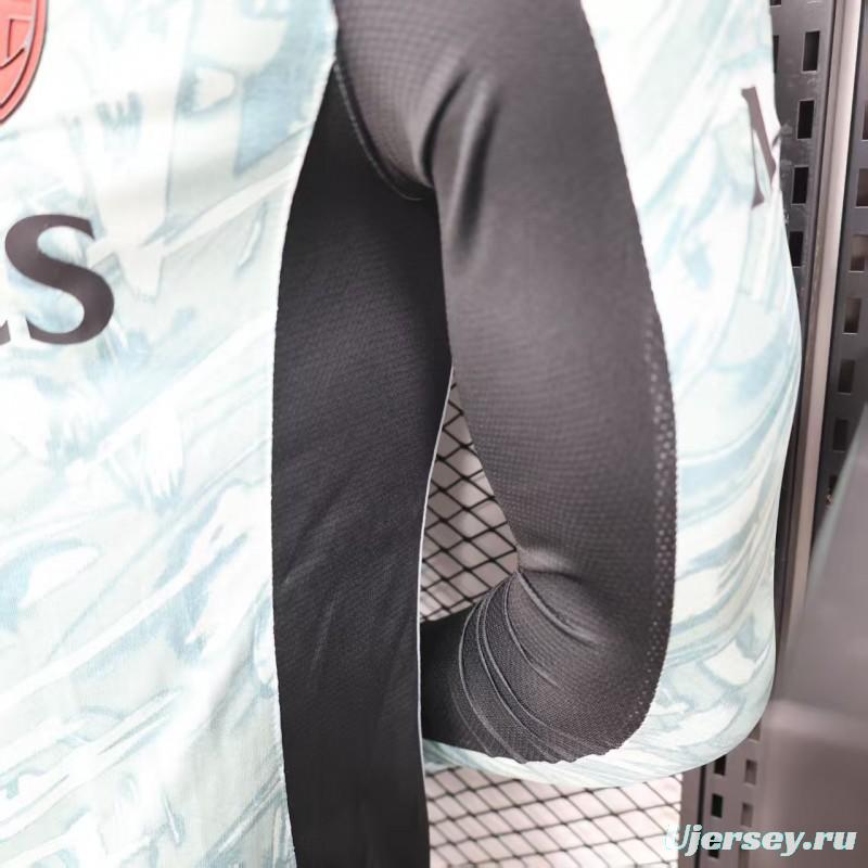 25/26 Player Version AC Milan Home Goalkeeper Long Sleeve Jersey