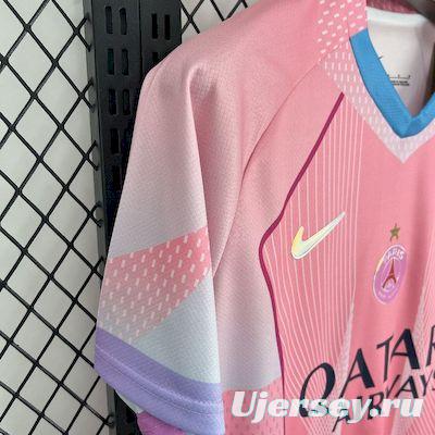 2025/26 PSG Paris Saint-Germain Pink Special Edition Jersey