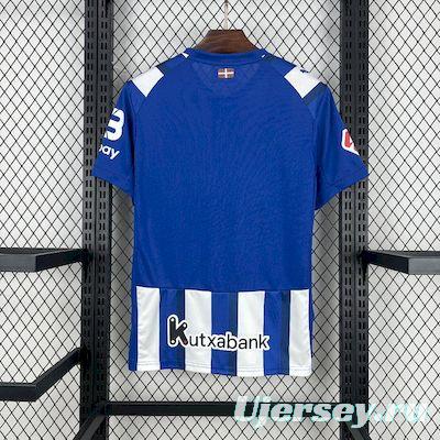 2025/26 Deportivo Alaves Home Jersey