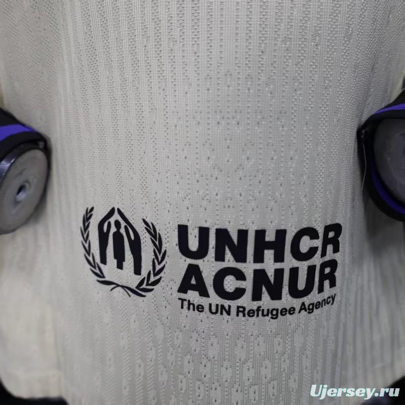 Player Version 25/26 Barcelona  Away Long Sleeve Jersey