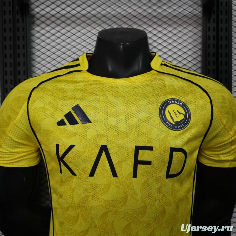 Player Version 25/26 Al-Nassr Home Jersey