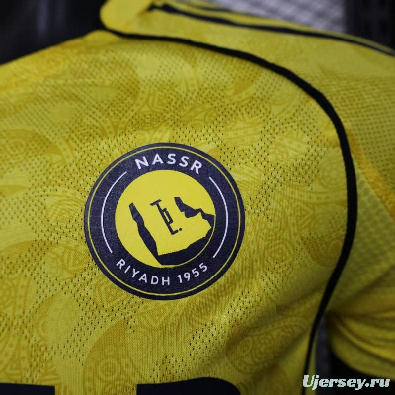 Player Version 25/26 Al-Nassr Home Jersey
