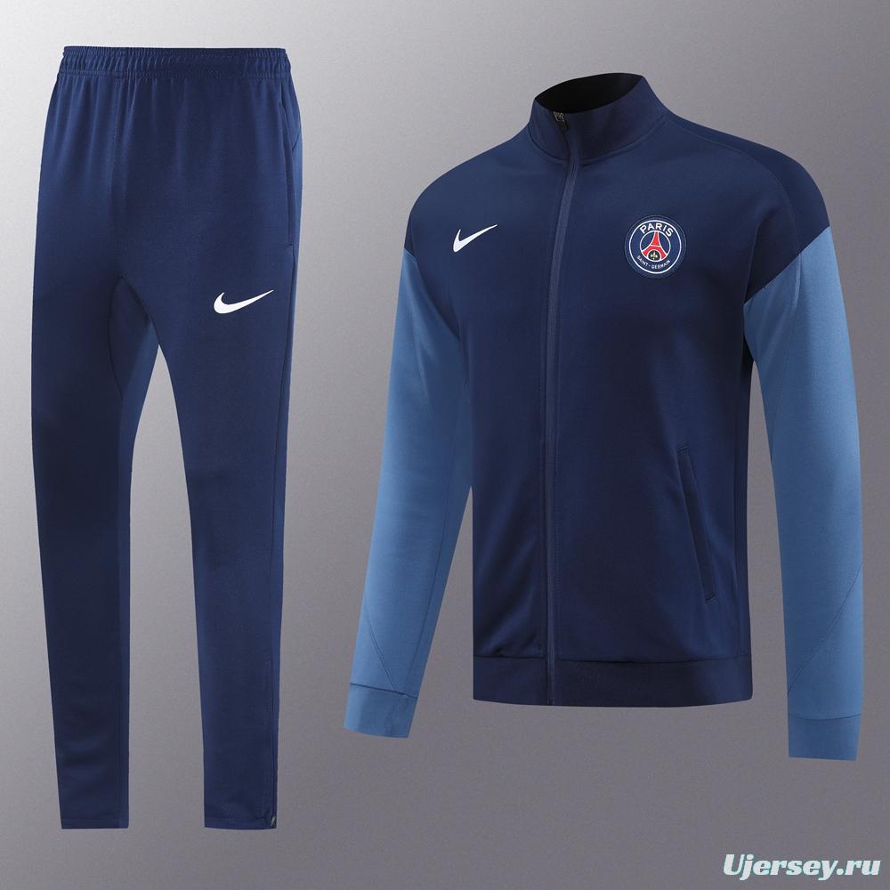 25/26 PSG Navy Full Zipper Jacket + Long Pants