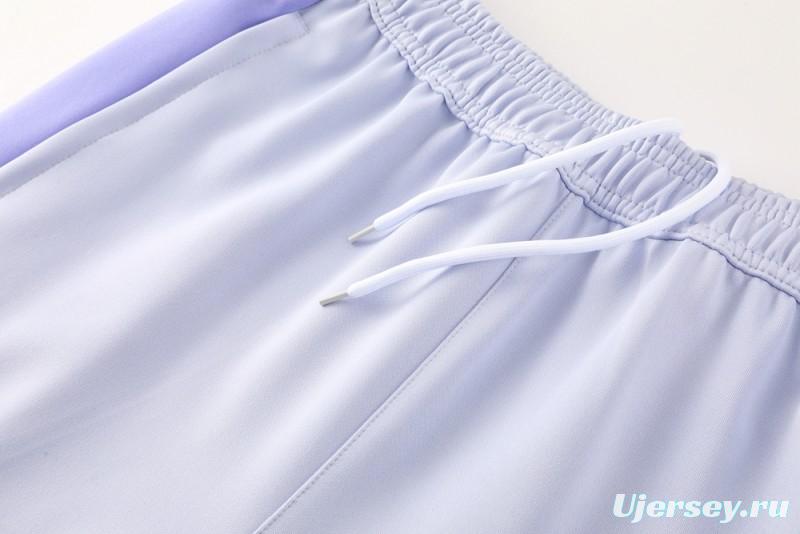 2025 NIKE Purple Full Zipper Jacket + Long Pants