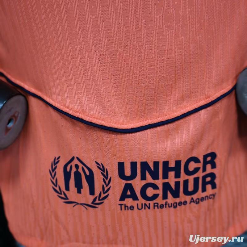 Player Version 25/26 Barcelona Third  Orange Jersey