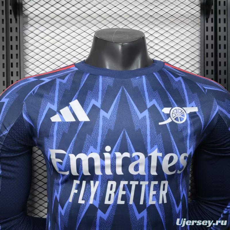 Player Version 25/26 Arsenal Away Long Sleeve Jersey