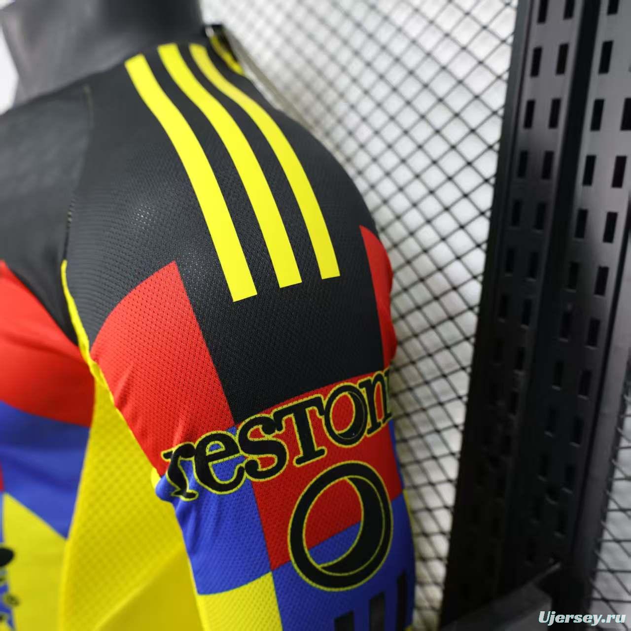 Player Version 25/26 Club America Home Long Sleeve Jersey