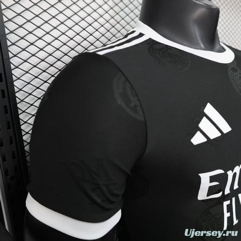 Player Version 25/26 Real Madrid Black Special Jersey