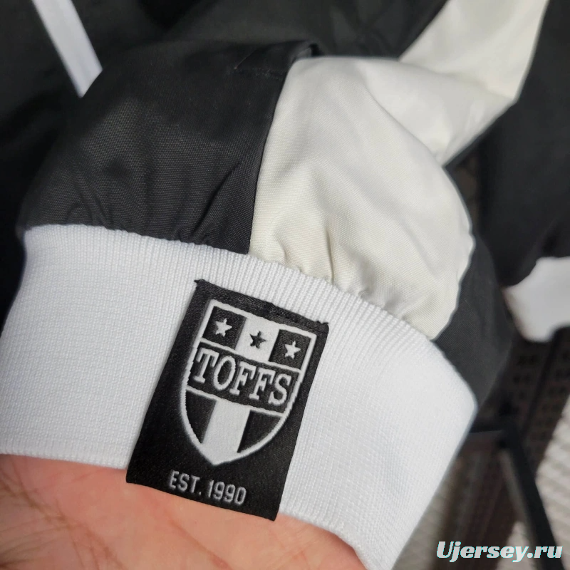 25/26 Santos Jacket Black Windbreaker