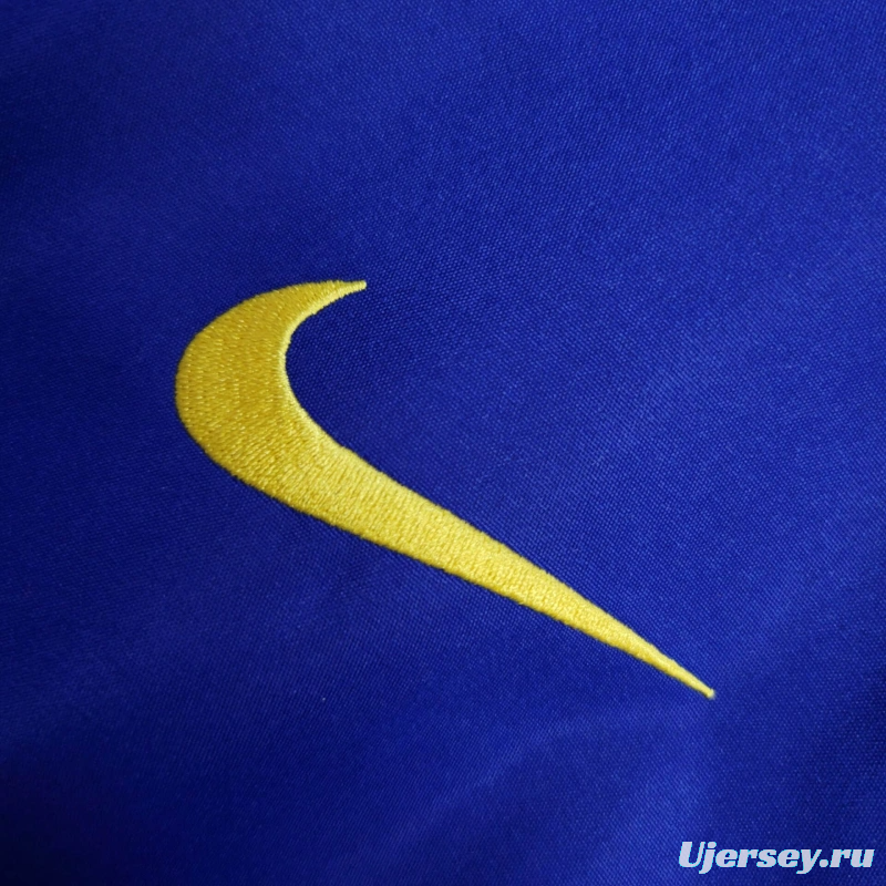 25/26 Barcelona Jacket Blue Windbreaker