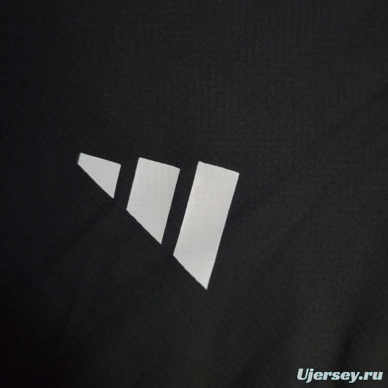 25/26 Newcastle United Jacket Black Windbreaker